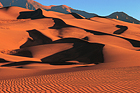 Red sand dunes