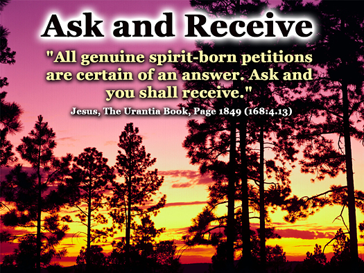 Ask and Receive - Quote of the Day - prayer