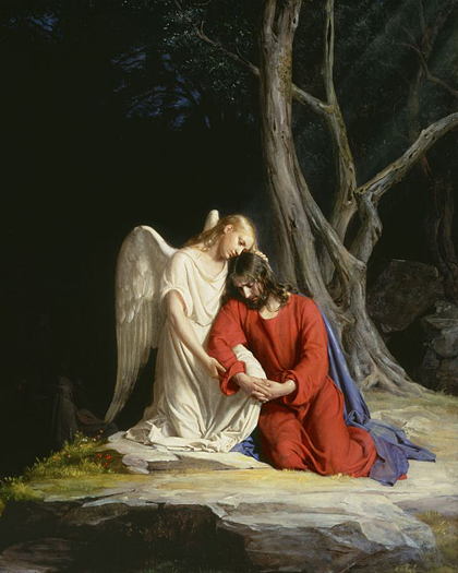 Agony in the Garden by Carl Bloch