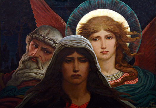 http://www.truthbook.com/images/gallery/Elihu_Vedder_The_Sorrowing_Soul_between_Doubt_and_Faith_525.jpg