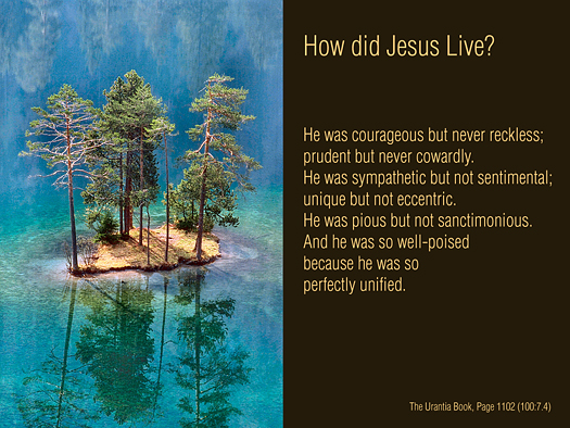 How Did Jesus Live - Quote of the Day