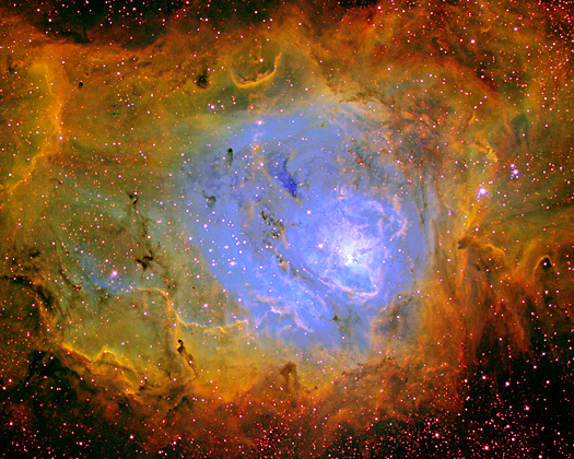 Lagoon Nebula NGC 6523
