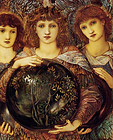 Angels of Creation by Sir Edward Coley Burne Jones