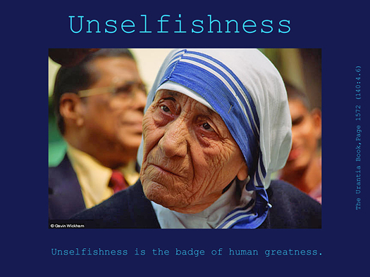 Unselfishness - Quote of the Day