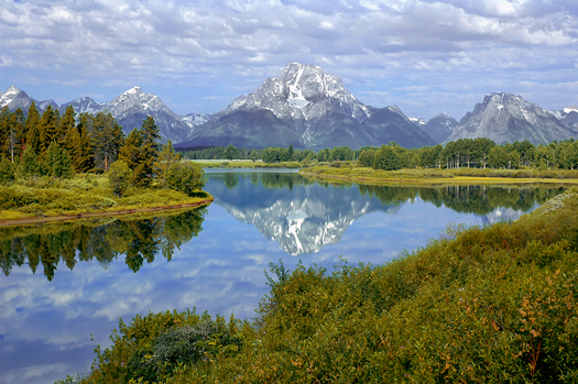 Oxbow Lake in Tetons