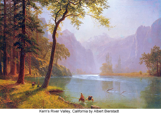 Kern's River Valley, California by Albert Bierstadt Kern's River Valley, California by Albert Bierstadt