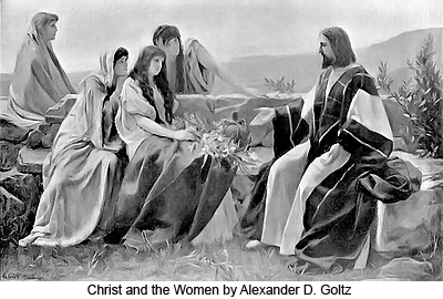 Christ and the Women by Alexander D. Goltz