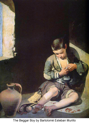 The Beggar Boy by Bartolome Esteban Murillo