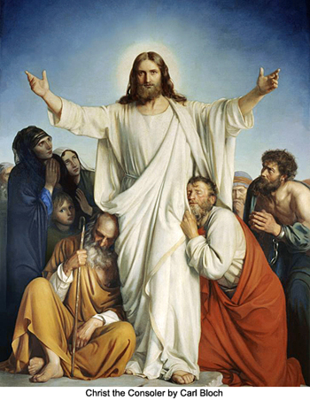 Christ the Consoler by Carl Bloch
