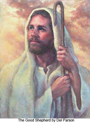 The Good Shepherd by Del Parson