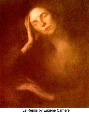 Le Repos by Eugène Carrière