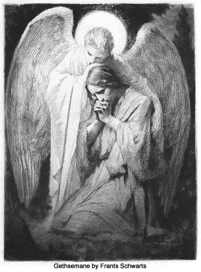 Gethsemane by Frants Schwarts