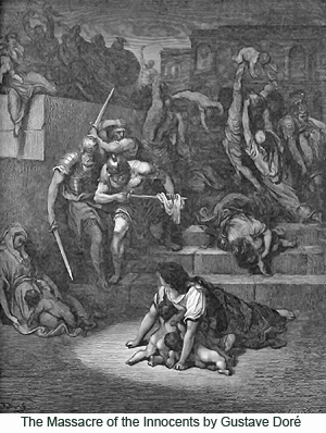 The Massacre of the Innocents 
by Gustave Doré