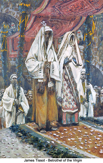 Betrothal of the Virgin by James Tissot