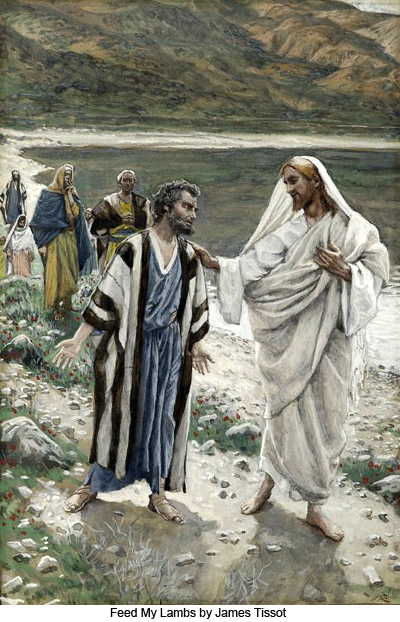 Feed my lambs by James Tissot