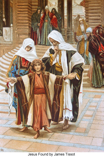 Jesus Found by James Tissot