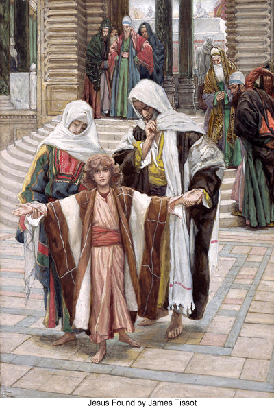 Jesus Found by James Tissot