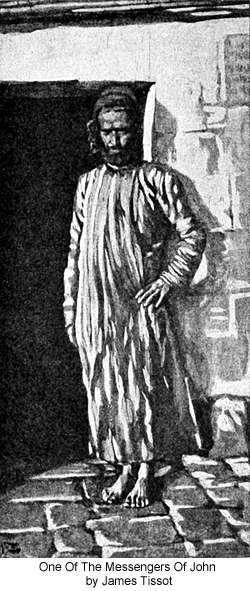 One Of The Messengers of John by James Tissot