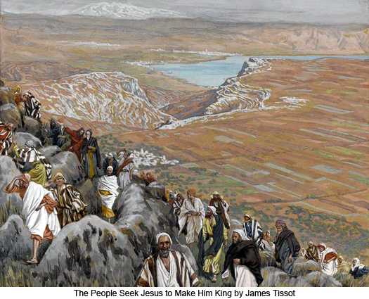 The People Seek Christ To Make Him King by James Tissot