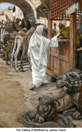 The Calling of Matthew by James Tissot