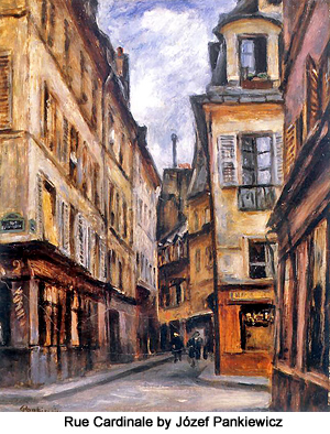 Rue Cardinale by Józef Pankiewicz