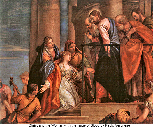 woman with the issue of blood