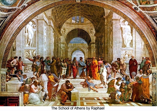The School of Athens by Raphael