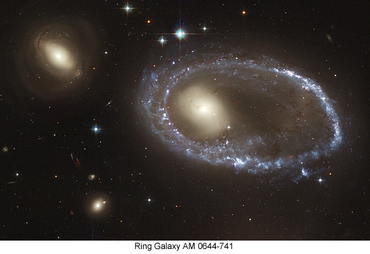 Ring Galaxy AM 0644-741 Ring Galaxy AM 0644-741