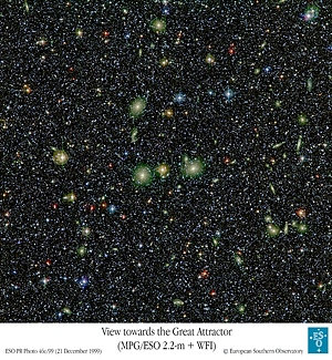 View towards the Great Attractor 
(MPG/ESO 2.2m +WFI)