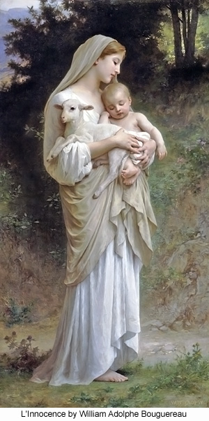 L'Innocence by William Adolphe Bouguereau