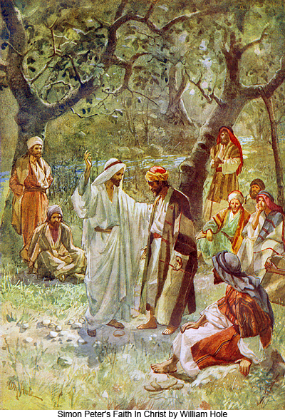 Simon Peter's Faith in Christ by William Hole