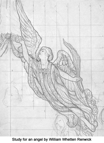 Study for an angel by William Whetten Renwick