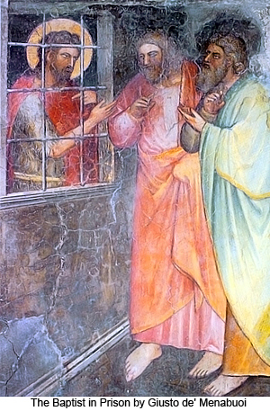 The Baptist in Prison by Giusto de Menabuoi