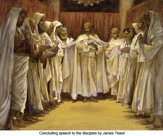Concluding speech to the disciples by James Tissot