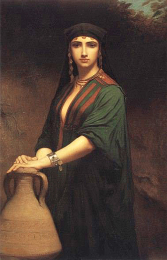 A Fellah Woman by Charles Zacharie Landelle
