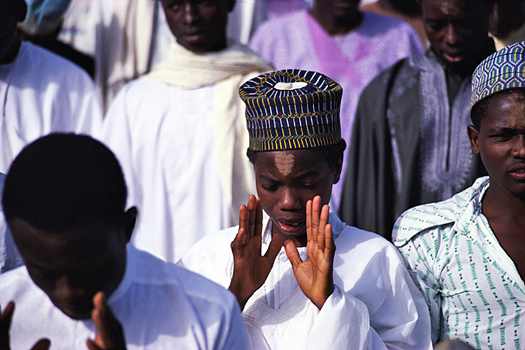 African worshipers
