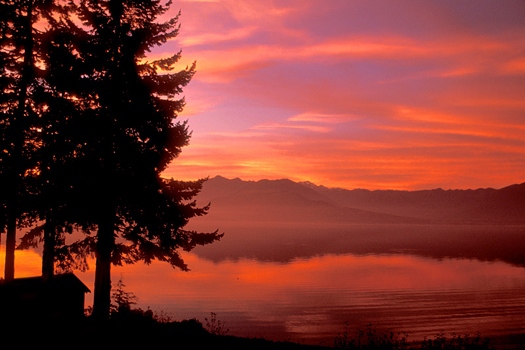 Calm Sunset by Don Paulson