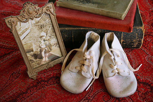 Childhood mementos by Don Paulson