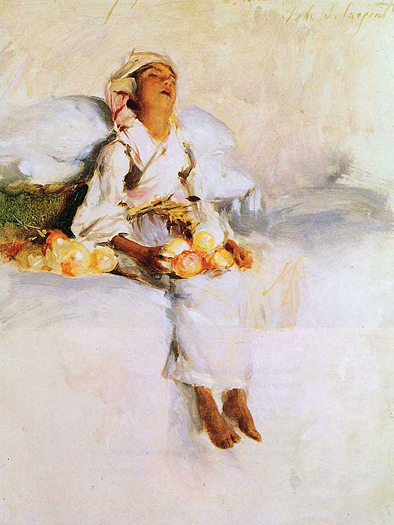 The Little Fruit Seller by John Singer Sargent