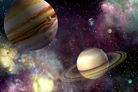 Our Solar System by Jurgen Ziewe